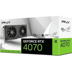 PNY GeForce RTX™ 4070 12GB VERTO Dual Fan Graphics Card DLSS 3​