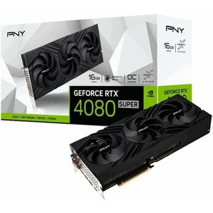 PNY GeForce RTX 4080 SUPER OC LED TF VERTO - 16GB GDDR6X - PCIe 4.0 - 1x HDMI - 3x DisplayPort