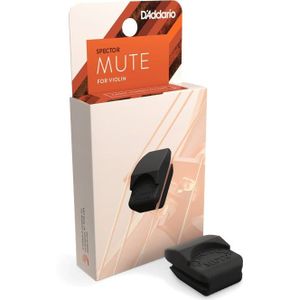 Super Sensitive Strings 9493 Spector Mute Viool, zwart