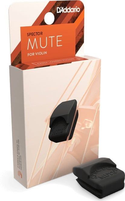Super Sensitive Strings 9493 Spector Mute Viool, zwart
