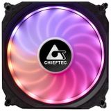 Chieftec CF-3012-RGB koelsysteem voor computers Computer behuizing Ventilator 12 cm Zwart