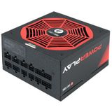 Chieftec - POWERPLAY GPU-850FC - PC Voeding - Rood, Zwart - 850 W, 80 PLUS Platinum