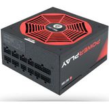 Chieftec - POWERPLAY GPU-850FC - PC Voeding - Rood, Zwart - 850 W, 80 PLUS Platinum