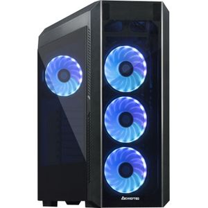 Chieftec Scorpion 3 (Mini-ITX, ATX, mATX), PC-behuizing, Zwart