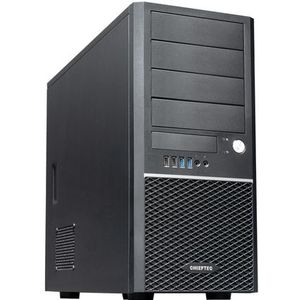 Chieftec - CM-25B-OP - PC-behuizing - Zwart - Gemaakt van 0,7 mm dik SECC-staal