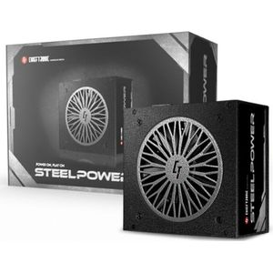 Chieftec Voeding Chieftronic Steelpower BDK-650FC (650 W), PC-voedingseenheid, Zwart