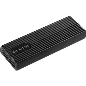 Chieftec - CEB-M2C-TL - SSD Behuizing - Zwart - M.2 NVMe met USB 3.2 (Gen 2)