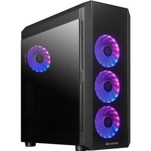 Chieftec GL-04B-OP Midi-tower PC-behuizing Zwart