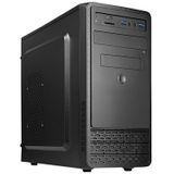Chieftec - UB-03B-350GPB - PC-behuizing - Zwart - mATX, Mini-ITX, USB Type-C, SD-kaartlezer