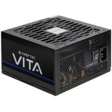 Chieftec VITA Series 850W - Voeding ATX12V 2.53 - 80 Plus Bronze - 850 Watt - 100-240V - Actieve PFC - 120mm FDB Fan - zwart