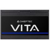 Chieftec VITA Series 850W - Voeding ATX12V 2.53 - 80 Plus Bronze - 850 Watt - 100-240V - Actieve PFC - 120mm FDB Fan - zwart