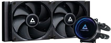 Chieftec - Iceberg - CPU Waterkoeler - Zwart - 240 mm Radiator