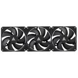 Chieftec - IJSBERG 360 - CPU Waterkoeler - Zwart - 360 mm Radiator, Infinity-Mirror ARGB Koelblok