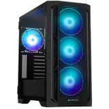 Chieftec - Apex Lumo GA-01B-L-OP - PC-behuizing - Zwart - Gehard Glas