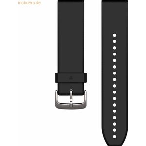 Garmin - Reservearmband voor Fenix 5 horloges - QuickFit - 22 mm - siliconen - zwart