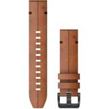 Garmin QuickFit Chestnut lederen Horlogebandje 22mm Polsbandje Wearablebandje Bruin