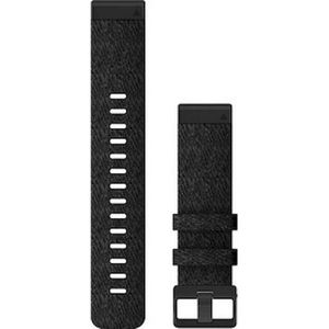 Garmin QuickFit Nylon Horlogebandje 22mm Polsbandje Wearablebandje Zwart Geschakeerd