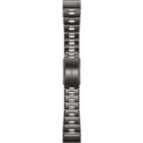 Garmin QuickFit Titanium Horlogebandje 22mm Polsbandje Wearablebandje Carbon Grey / DLC