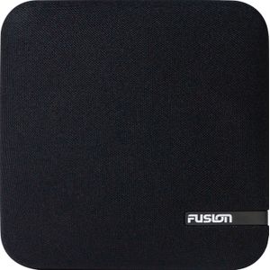 Fusion SM-F65CB Shallow Mount Speakers, 6.5", Cloth Black