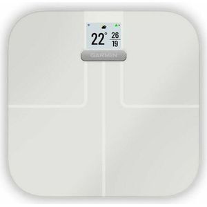 Garmin - Index S2 - Slimme Weegschaal - Wit - Bluetooth - WiFi