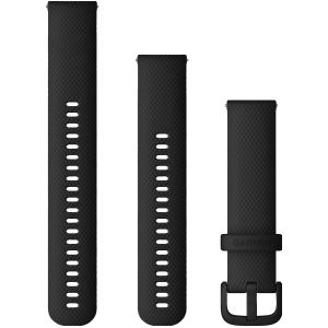 Garmin Quick Release, Band, Silikon, Schwarz, 20 mm