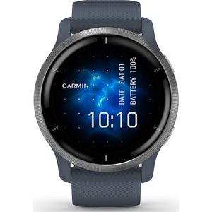 Garmin Venu 2 - Smartwatch met Stappenteller - 10 dagen batterij - 45 mm Granite Blue