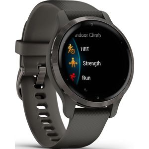 Garmin Venu 2s - Smartwatch voor heren met Stappenteller - 10 dagen batterij - 40 mm - Grey/Gunmetal