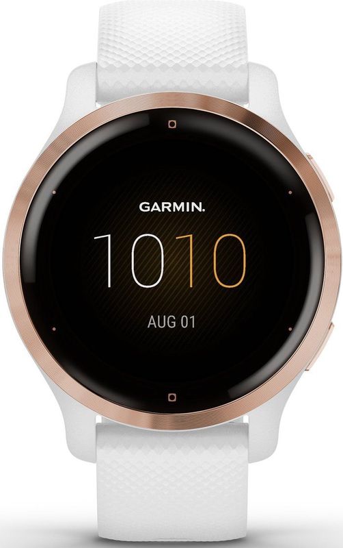 Garmin Venu 2s - Smartwatch voor dames met Stappenteller - 10 dagen batterij - 40 mm - Rose gold/Wit
