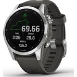 Garmin fenix 7S Multisport Smartwatch voor heren Geavanceerde GPS Tracker 10ATM Waterdicht 42mm Graphite