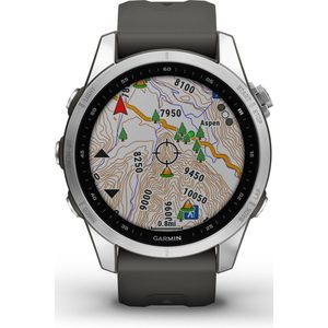 Garmin fenix 7S Multisport Smartwatch voor heren Geavanceerde GPS Tracker 10ATM Waterdicht 42mm Graphite