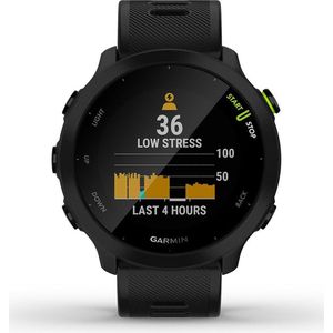 Garmin Forerunner 55 Sporthorloge met GPS Tracker Geschikt voor Hardlopen 42mm Zwart