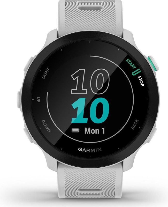 garmin forerunner 55 gps horloge wit