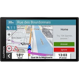 GARMIN DriveSmart 66, Live Traffic, Navigatiesysteem Auto, Live Verkeers- en Kaartupdates, Europa