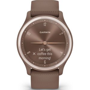Garmin Vivomove Sport - Hybrid Smartwatch - 40mm - Bruin