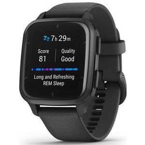 Garmin Venu Sq 2 Music Edition Smartwatch Zwart