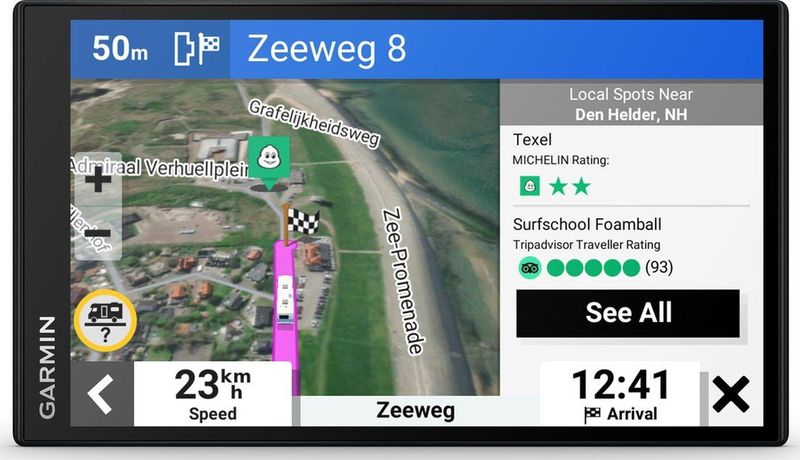 Garmin - Camper 795 - Navigatie - Zwart - 7-inch Touchscreen
