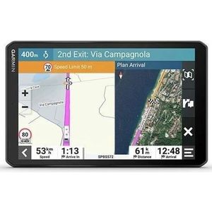 Camper 895 navigator Fixed 20,3 cm (8') tft 405 g Schwarz - Garmin
