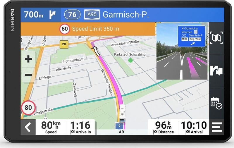 Garmin Camper 1095 - Navigatiesysteem caravan/camper - Ingebouwde WIFI - 10 inch scherm - Europa en Zuid- Afrika