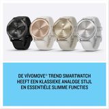 Garmin Vívomove Trend - Smartwatch - Zwart