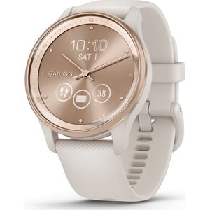 Garmin A04224 vivomoveTrend - Smartwatch dames - 40 mm - Wit Crème