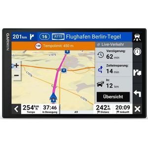Garmin - DriveSmart 86 LMT-S - Autonavigatie - HD 8 Inch Scherm - Spraakbesturing - Hands-Free Bellen