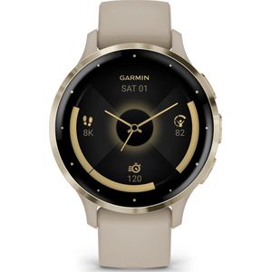 Garmin Venu 3s - Smartwatch - AMOLED-Scherm - French Grey