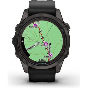 Garmin Fenix 7s Pro Sapphire Solar Horloge Zilver