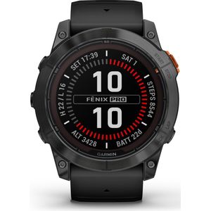 Garmin Fenix 7X Pro Solar Smartwatch 51mm Zwart