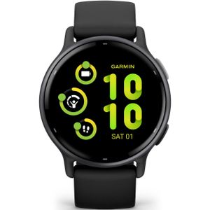 Garmin Vivoactive 5 Music Smartwatch - 11 Dagen Batterij - Zwart