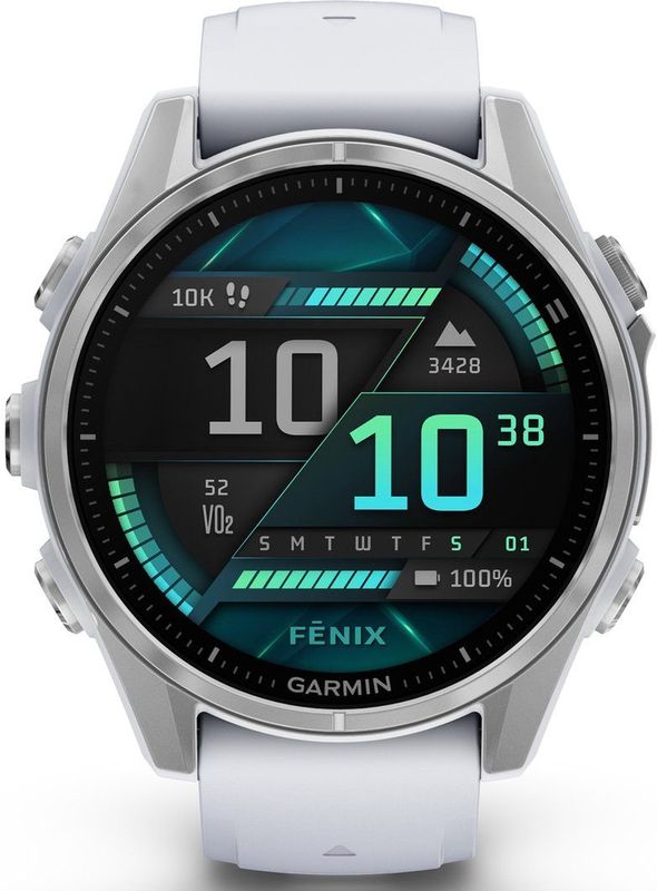 Garmin - Fenix 8 - Sporthorloge - Whitestone - AMOLED Glas