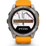Garmin Fenix 8 51mm Amoled Sapphire Titan Sportuhr