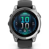 Garmin - fenix E - Multisport Smartwatch - Donkergrijs/Zwart - 10ATM Waterdicht