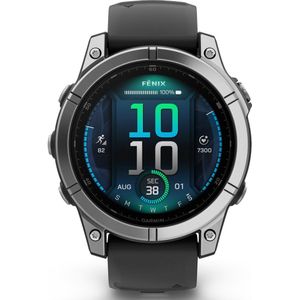 Garmin - fenix E - Multisport Smartwatch - Donkergrijs/Zwart - 10ATM Waterdicht