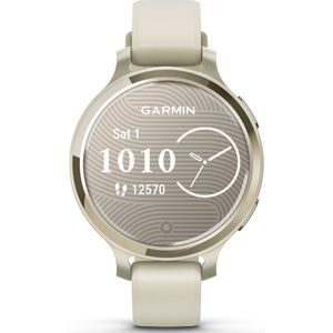 Garmin Lily 2 Active - GPS Smartwatch - 33 Sport-apps - Lunar Gold/Bone Siliconen